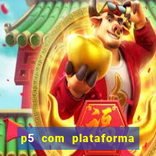 p5 com plataforma de jogos